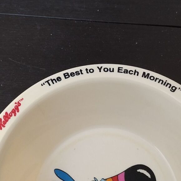 Vintage 1995 Kellogg's Collector Toucan Sam Cereal Bowl - Picture 3 of 4